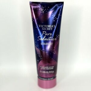 Victoria's Secret Pure Seduction Starlit Lotion 8oz Night Plum Warm‎ Cedar NWT